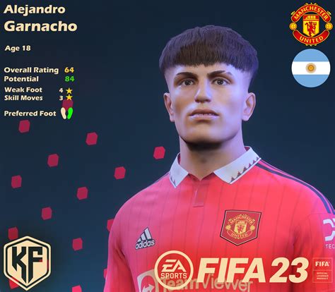 alejandro garnacho fifa 23 potential